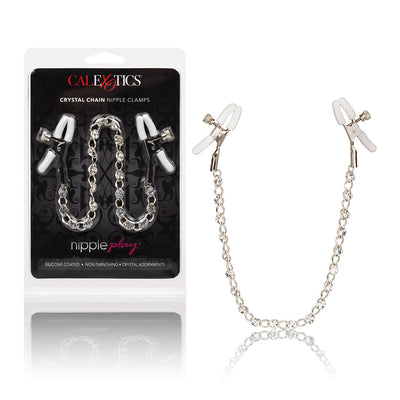 Crystal Chain Nipple Clamp Package