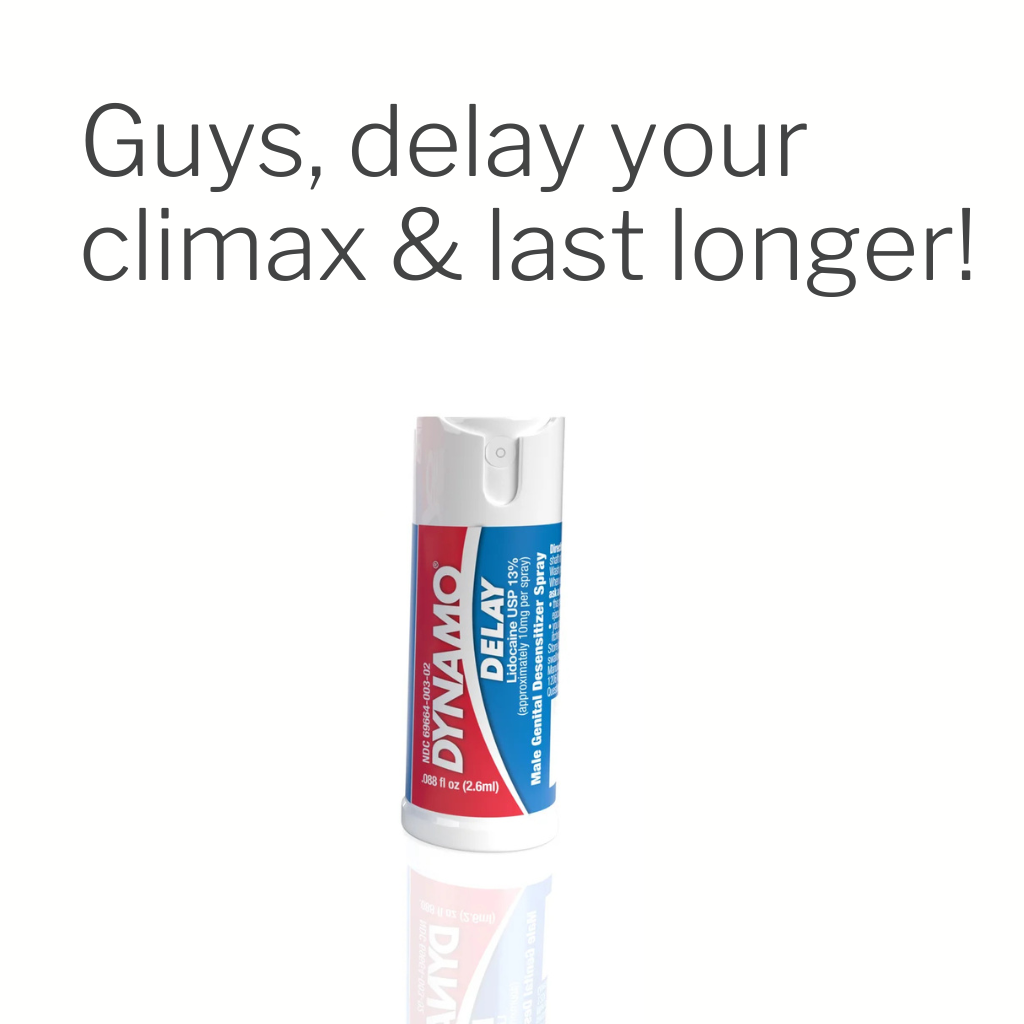 Dynamo Climax Delay Spray for Guys