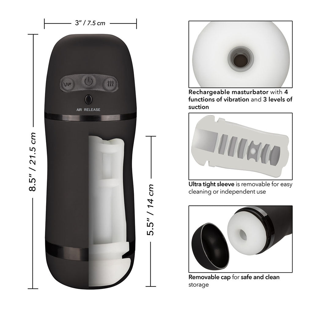 The Hummer—Sucking, Vibrating, Power Stroker