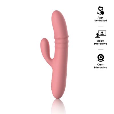 Neo Interactive Rabbit Vibe with Thrusting Beads