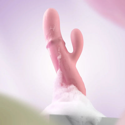 Neo Interactive Rabbit Vibe with Thrusting Beads
