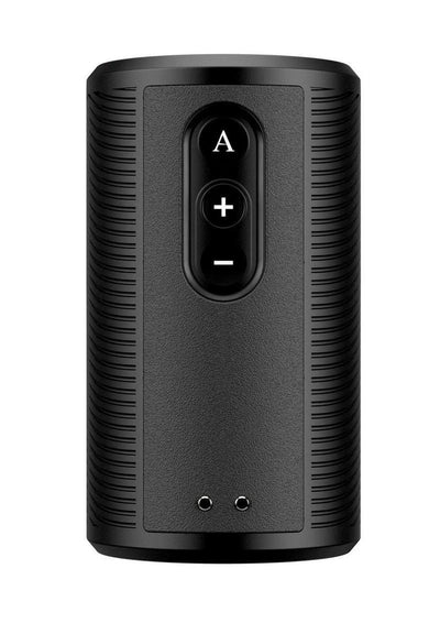 Arcwave Zing Rechargeable Silicone Vibrating Half Sleeve Dual Motor Masturbator - Black