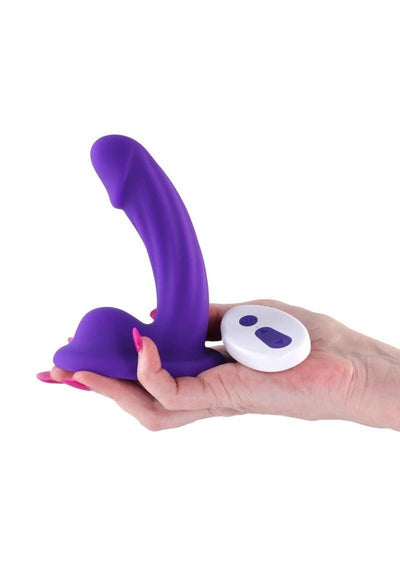 Curve & Grind Vibrating Dildo with Remote Control