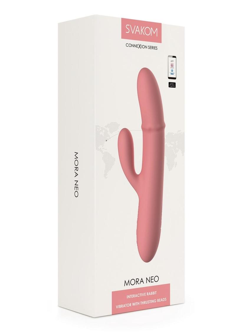 Neo Interactive Rabbit Vibe with Thrusting Beads