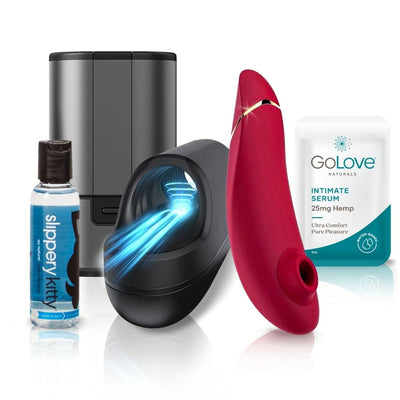 His and Hers Premium Pleasure Air Climax Kit + FREE Shipping! - ticklekitty.com His and Hers Premium Pleasure Air Climax Kit + FREE Shipping! - ticklekitty.com