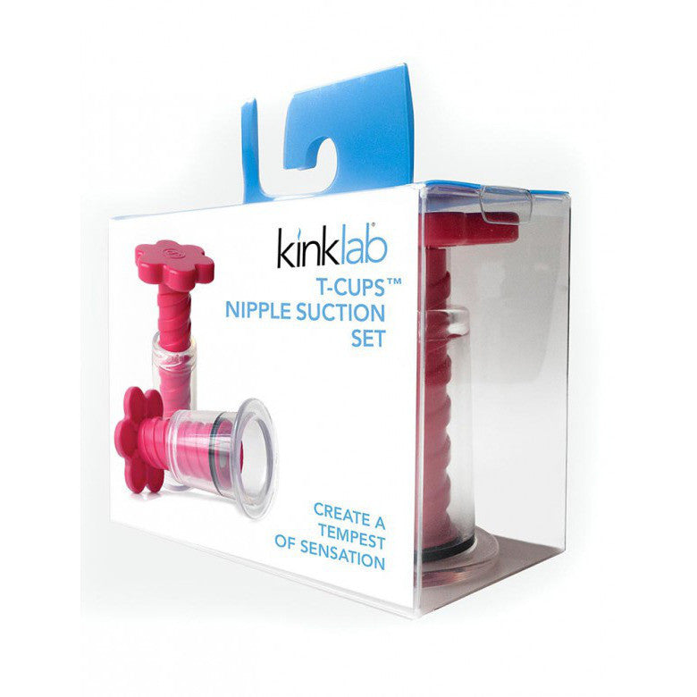 KinkLab T-Cups Nipple Suction Duo