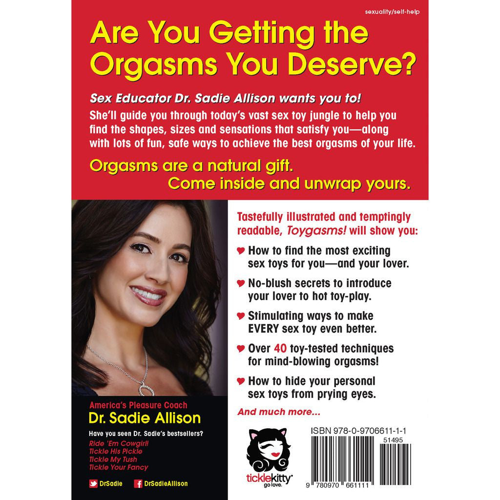 Toygasms! The Insider's Guide To Sex Toys And Techniques - ticklekitty.com Toygasms! The Insider's Guide To Sex Toys And Techniques - ticklekitty.com